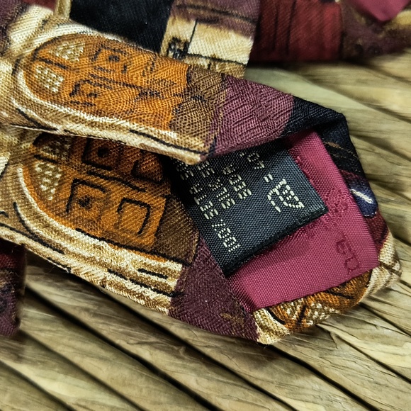 Ermenegildo Zegna Made In Italy Silk Tie EUC - Picture 5 of 6
